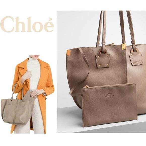 Chloe Handbags - Brand new $1190 Chloe Vick leather tote with pouch